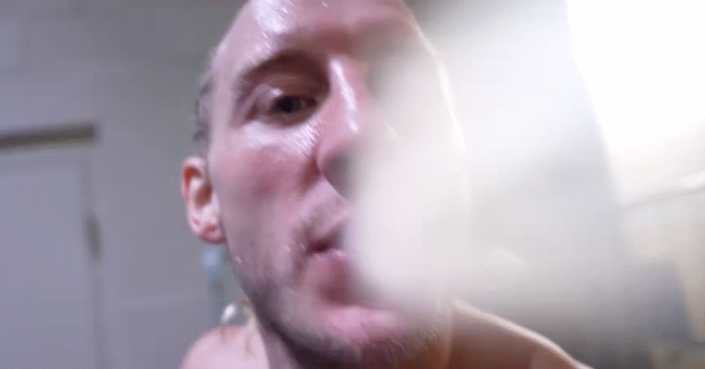 Paddy Pimblett Grabs His Vape And A Slice Of Pizza After Putting Benoit Saint Denis To Sleep At UFC 329 Paddy Pimblett