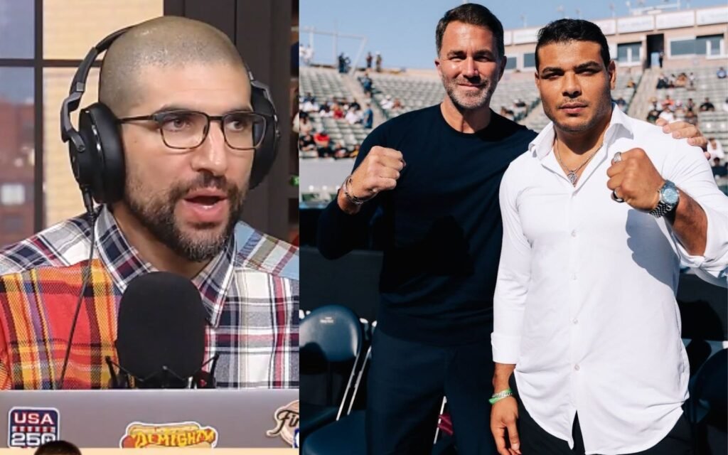 Paulo Costa reportedly approaches Ariel Helwani for Eddie Hearn’s number for Matchroom representation, per Hearn Paulo Costa