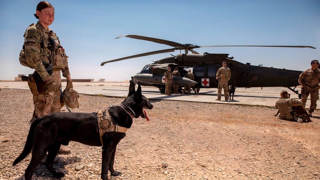 Retired Military Working Dog Reunites with Army Handler in Missouri