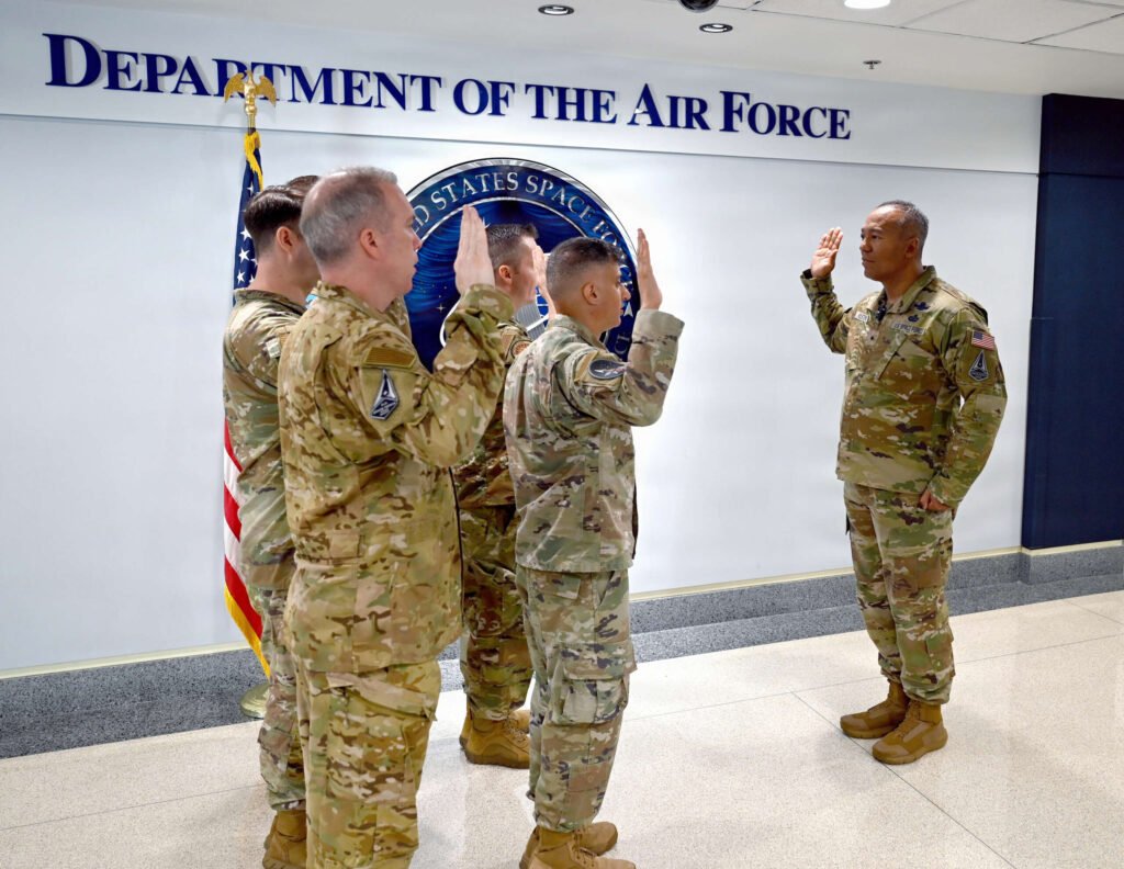 Space Force welcomes first part-time guardians Space Force welcomes first part-time guardians