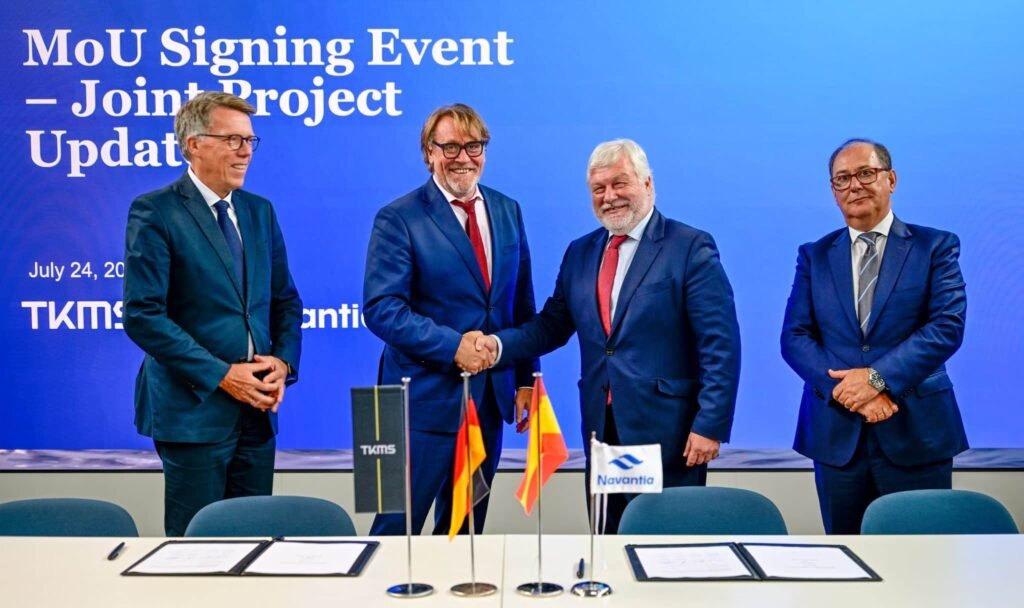 TKMS and Navantia Advance Strategic Submarine Partnership with Ambition to Establish Joint Collaboration Framework by Year-End TKMS and Navantia Advance Strategic Submarine Partnership with Ambition to Establish Joint Collaboration Framework by Year-End