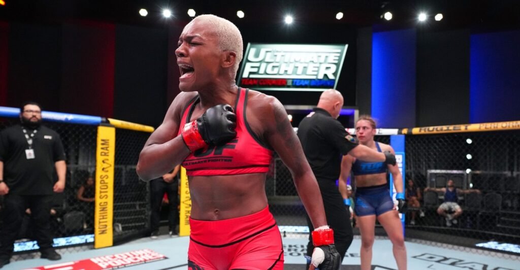 TUF 34’s Tina Black explains how nickname is statement against prejudice: ‘Raise that flag with me’ TUF 34’s Tina Black explains how nickname is statement against prejudice: ‘Raise that flag with me’