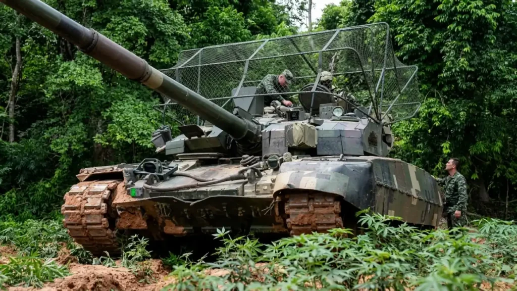 T 84 Oplot Tank