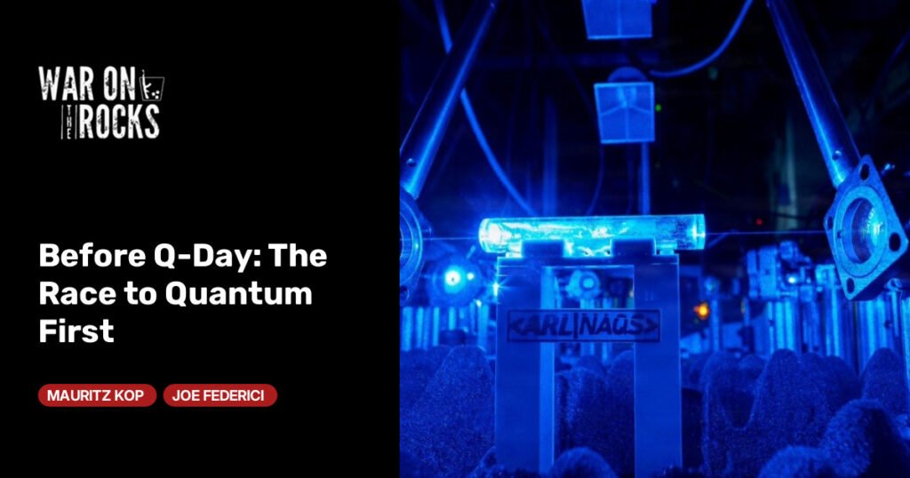 The Race to Quantum First The Race to Quantum First