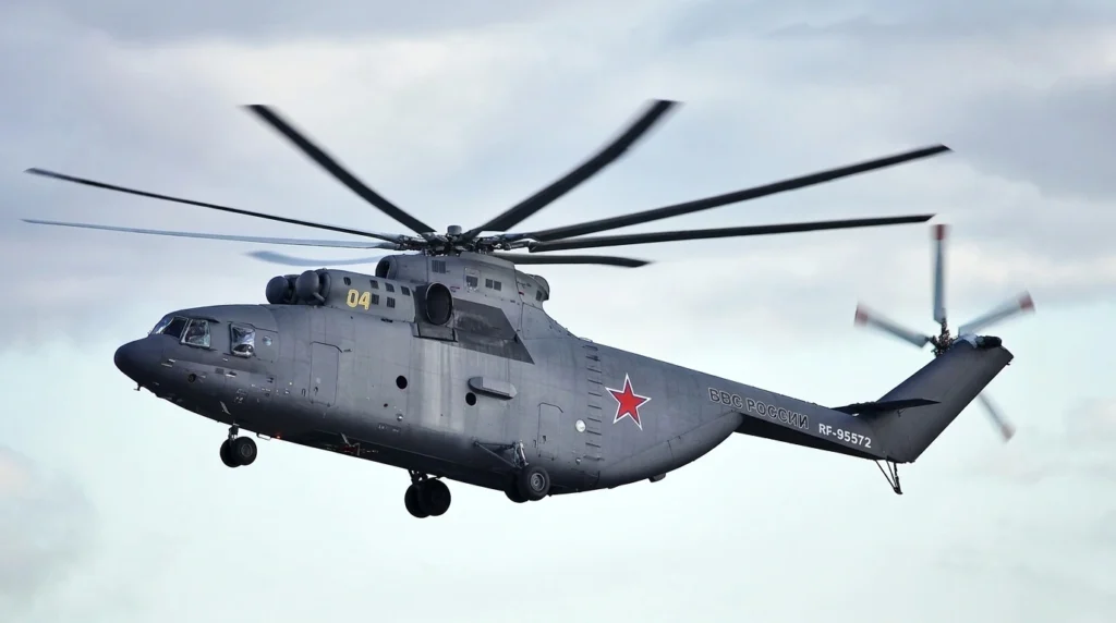 Mil Mi 26 halo helicopter