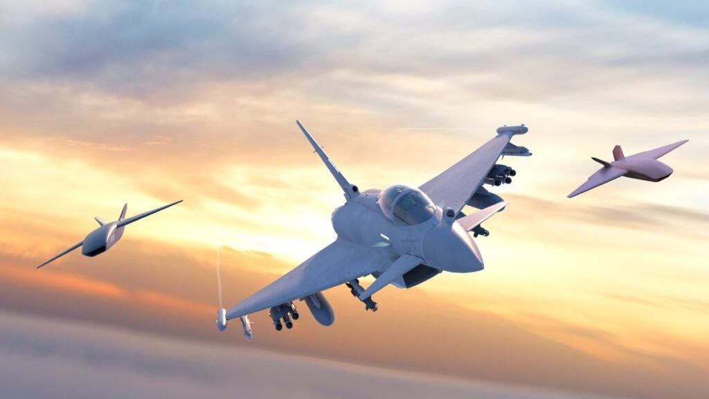 Typhoons Paired With CCA Fighter Drones Armed With Meteor Missiles Eyed By UK Typhoons Paired With CCA Fighter Drones Armed With Meteor Missiles Eyed By UK