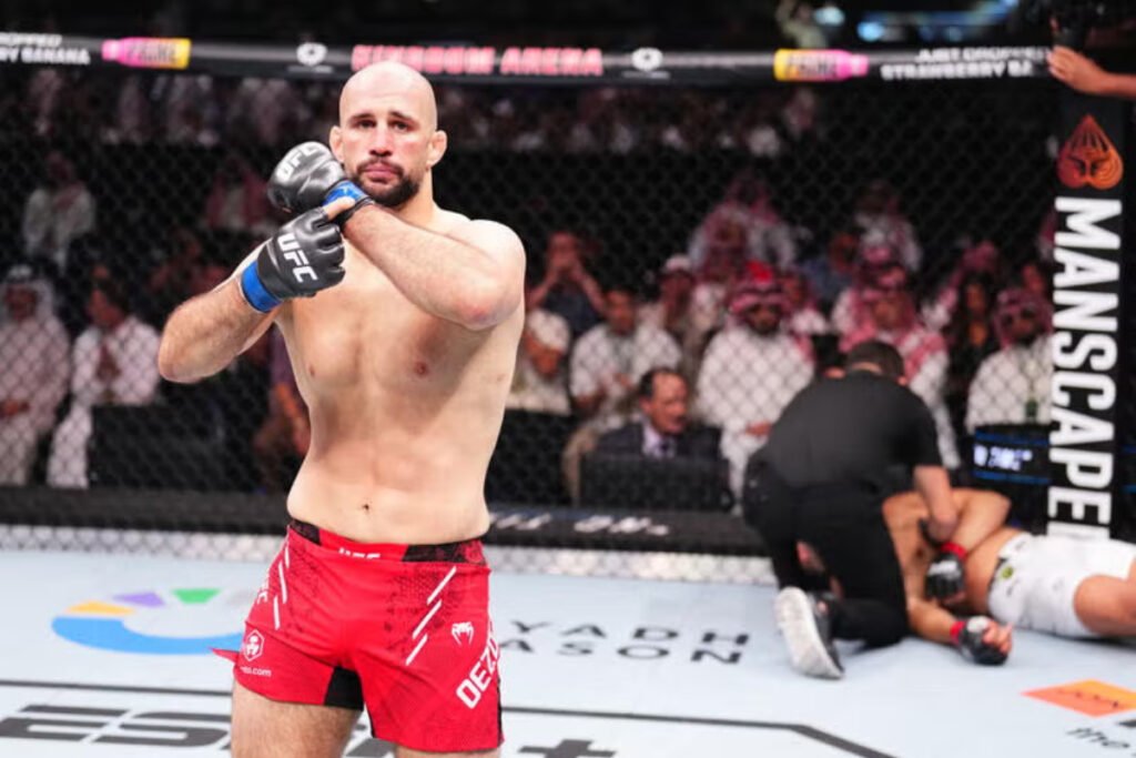 UFC light heavyweight Volkan Oezdemir suspended for EPO use, issues apology following ‘biggest mistake of my life’ Volkan Oezdemir celebrates KO win over Johnny Walker in Riyadh