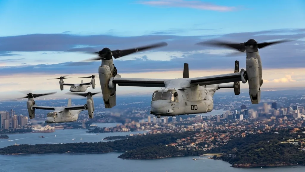 U.S. Marine Corps Extends MV-22B Osprey Service to 2055 for Long-Range Assault Missions