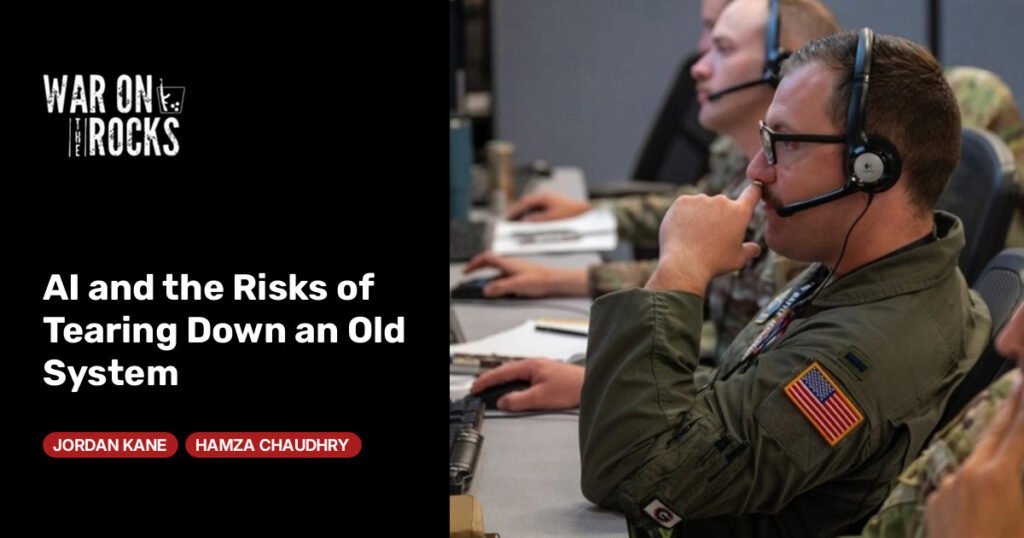 AI and the Risks of Tearing Down an Old System AI and the Risks of Tearing Down an Old System
