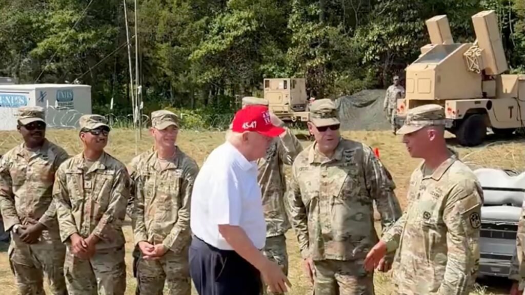 Avenger Surface-To-Air Missile System Protected Trump While Golfing Avenger Surface-To-Air Missile System Protected Trump While Golfing