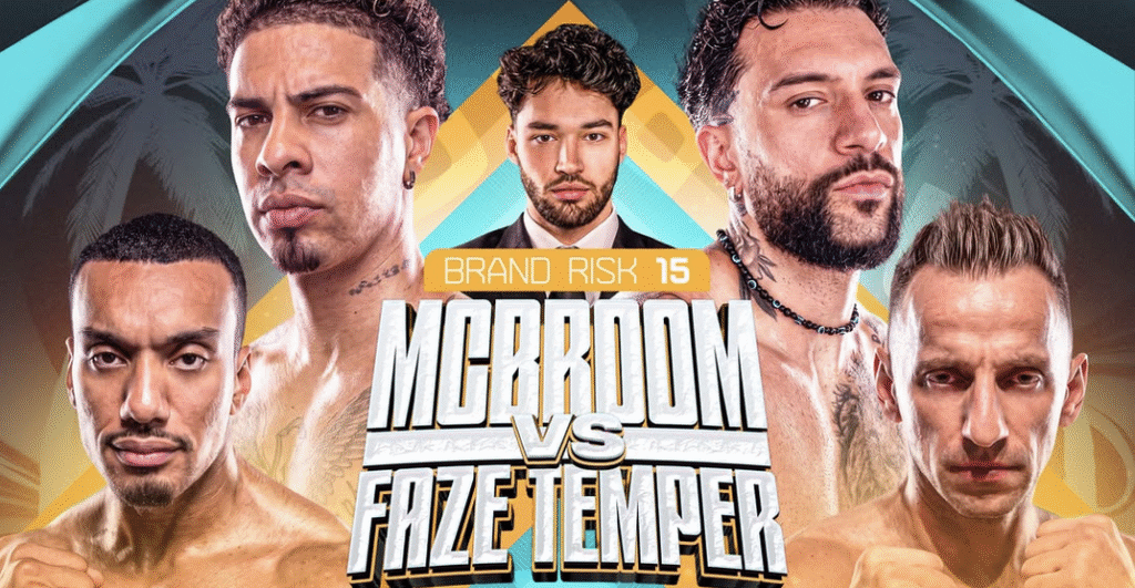 BRANDRISK 15 fight card, start time, date and location BRANDRISK 15 fight card, start time, date and location