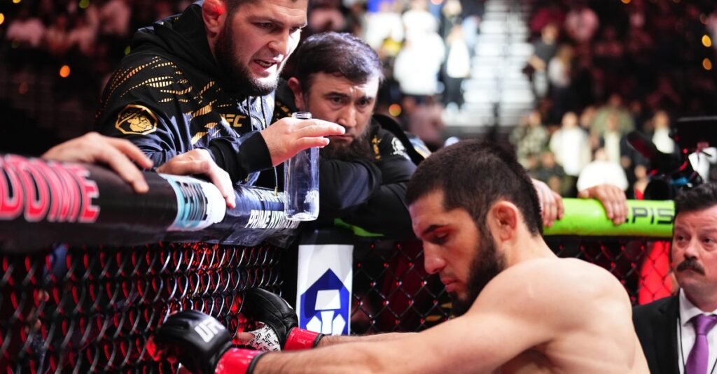 Be quiet! Islam scolded by Khabib for Ian Garry disrespect at UFC 330 presser — ‘Don’t say shut up!’