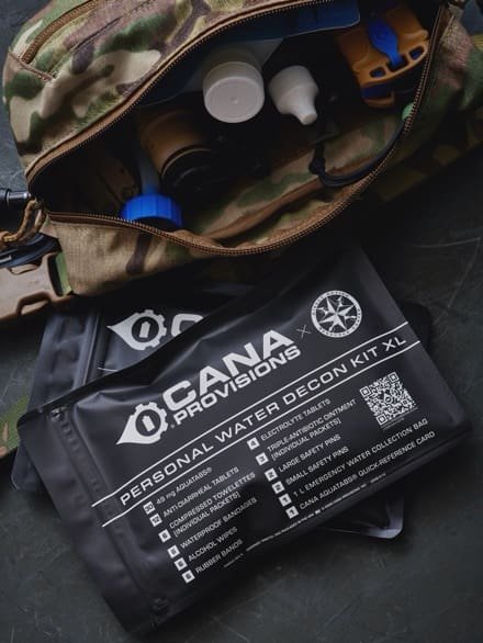 Cana Provisions Releases the Personal Water Decon Kit XL and Launches all New Website Cana Provisions Releases the Personal Water Decon Kit XL and Launches all New Website