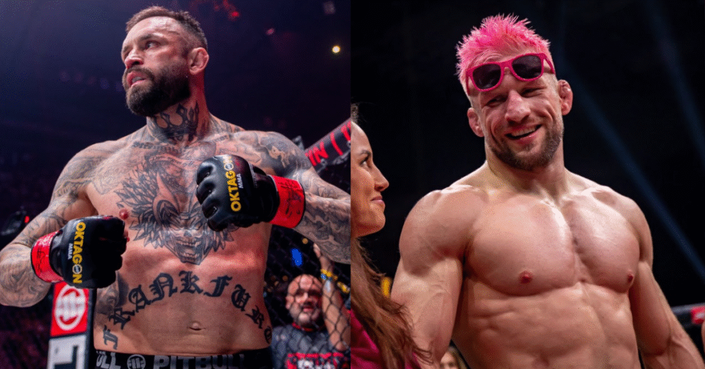 Christian Eckerlin Faces David Kozma In 60,000-Fan Frankfurt Stadium Fight At OKTAGON 94 Christian Eckerlin clashes with David Komza in front of 60,000 fans at OKTAGON 94