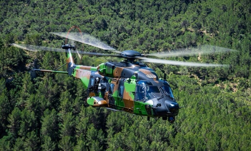 Electro-optical and digital cockpit upgrades equip French NH90 helos for special operations