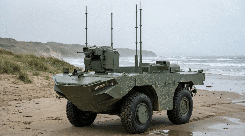 FNSS Unveils U-MAV Unmanned Amphibious Vehicle FNSS Unveils U-MAV Unmanned Amphibious Vehicle at TEKNOFEST Mavi Vatan 2026