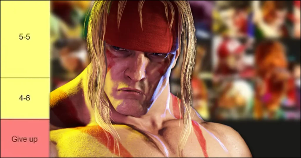 Final Season 3 match up chart for Alex in Street Fighter 6 released by Twisted Rivera, and it doesn't look good for the wrestler
