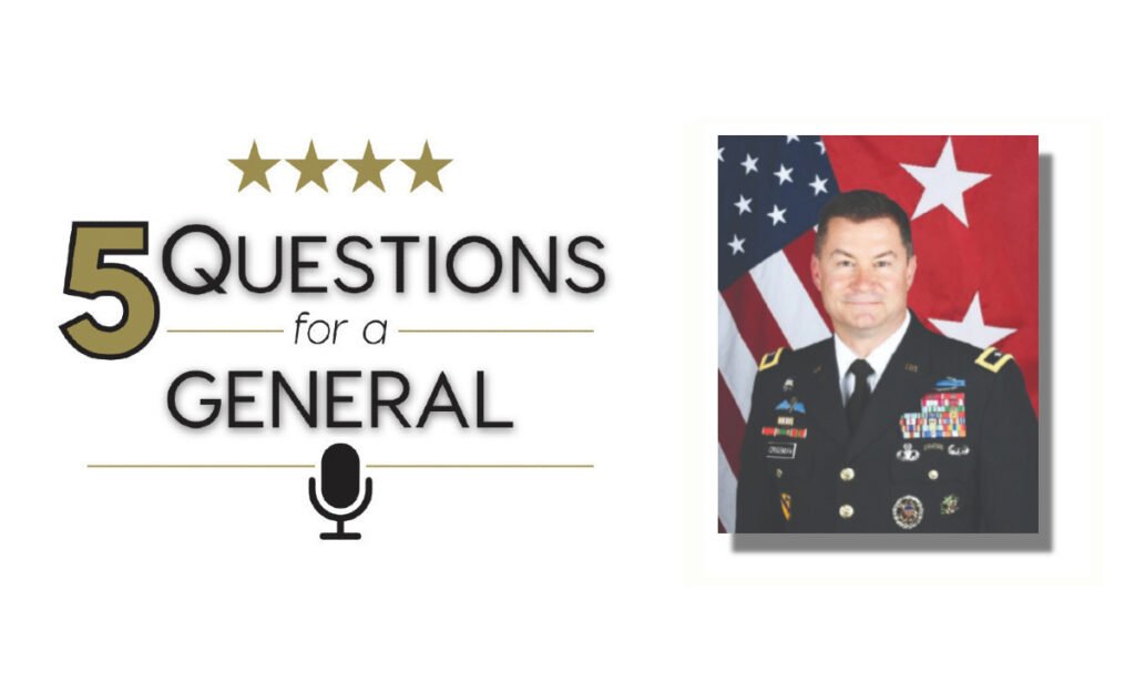 Five Questions for a General: Major General Douglas Crissman Five Questions for a General: Major General Douglas Crissman