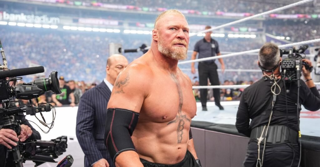 Former UFC heavyweight champion Brock Lesnar announces retirement from professional wrestling