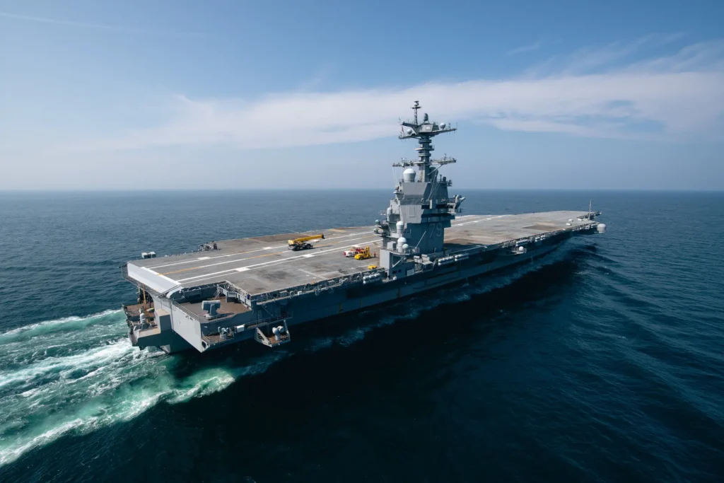 HII Completes Successful Acceptance Sea Trials of John F. Kennedy (CVN 79) HII Completes Successful Acceptance Sea Trials of John F. Kennedy (CVN 79)