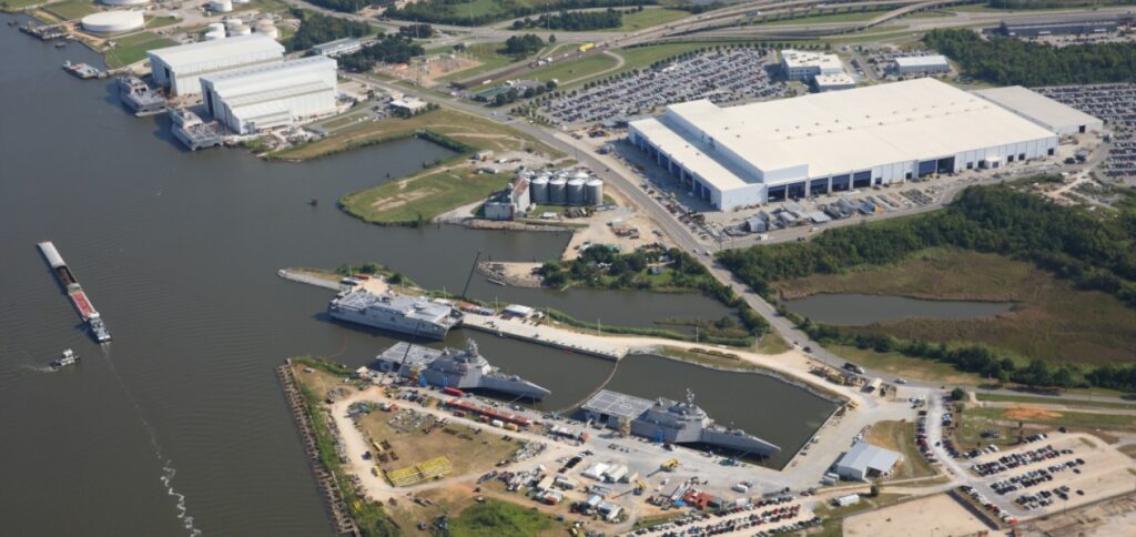Hanwha Bids Up to $1.2B for Austal USA Amid FY2026 Earnings Loss Austal Shipyard Mobile Alabama