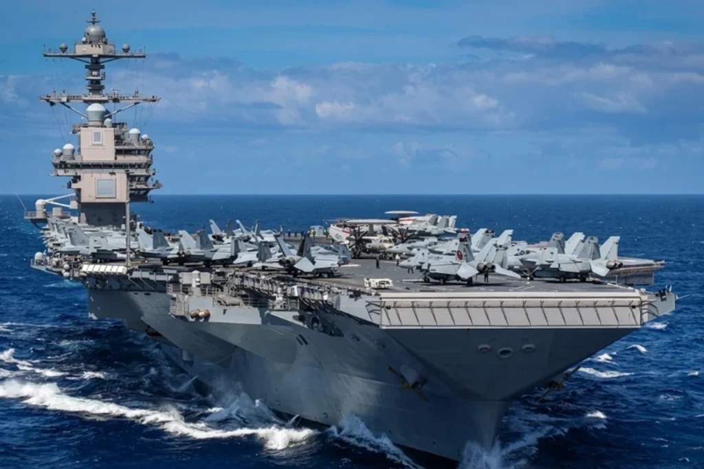 Inside the Powerful New Ford-Class Carrier American aircraft carrier