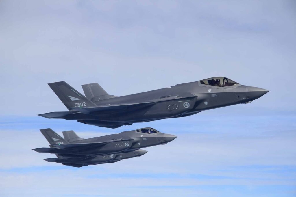 Investigating Advanced Tactical Fighter Options: Norway is among 19 foreign customers that will fly the F-35 Lightning II. The fifth-gen stealth fighter has a very expensive operational cost that means many air forces want to integrate the high-tech aircraft alongside less expensive generation 4/4.5 fighters. (Image: Alan Warnes)