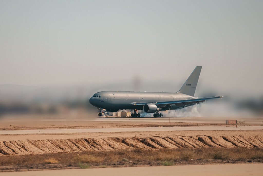 Israel Receives its Second KC-46 Pegasus Last week Israel reveived ist second KC-46 Pegasus produced by Boeing. (Photo: IDF)