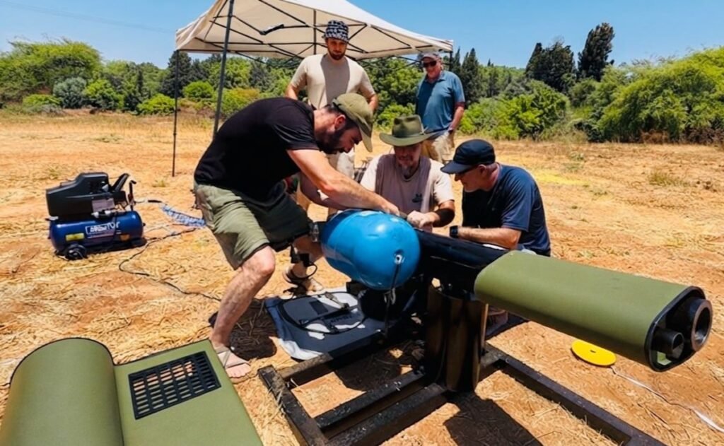 Israeli startup tests secretive capsule weapon Israeli startup tests secretive capsule weapon