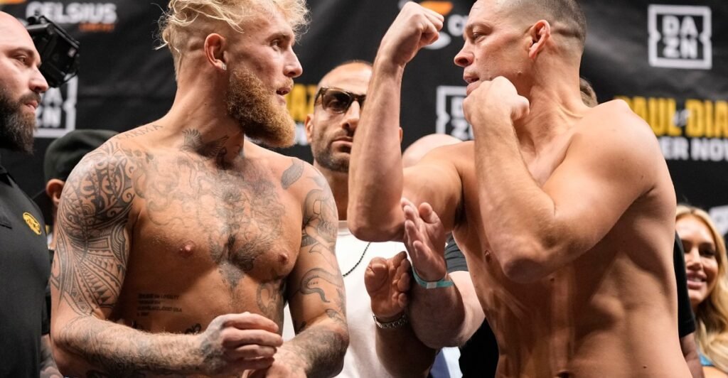 Jake Paul vs. Nate Diaz now on the table for MVP-PFL: ‘I’m going to get in the cage’