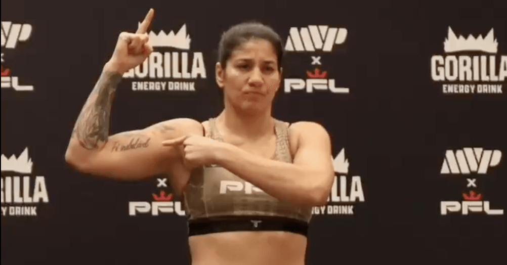 Ketlen Vieira misses weight by 7 pounds for Cris Cyborg title fight at PFL Tampa Ketlen Vieira misses weight by 7 pounds for Cris Cyborg title fight at PFL Tampa