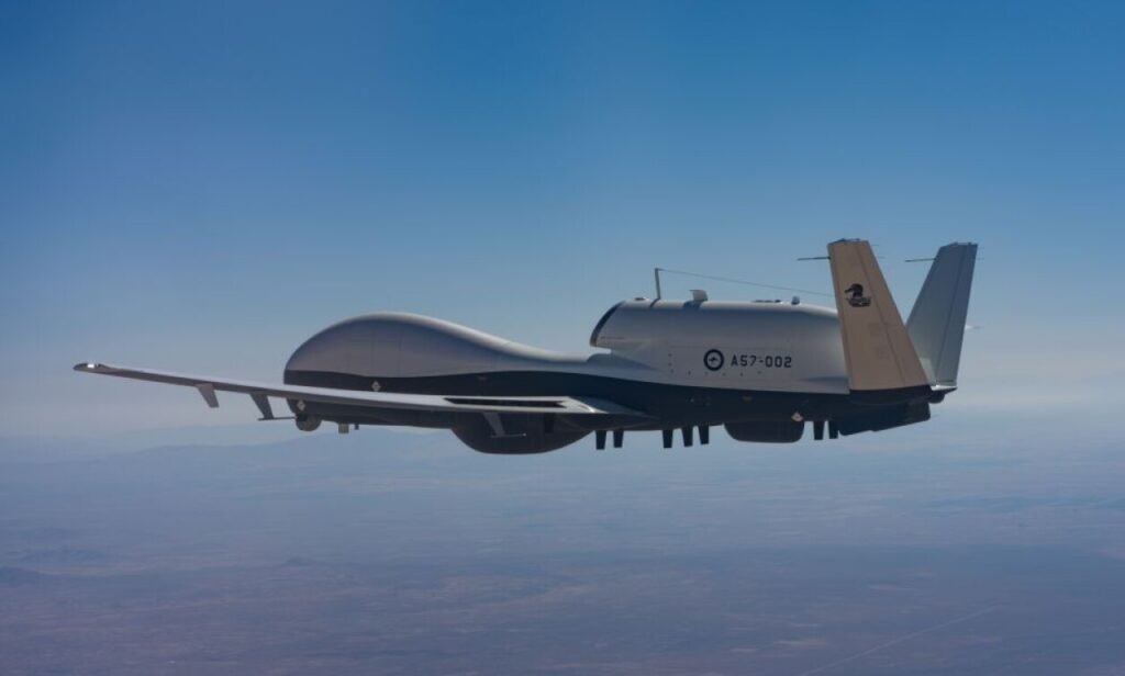 MQ-4C Triton surveillance aircraft supports Australian maritime operations