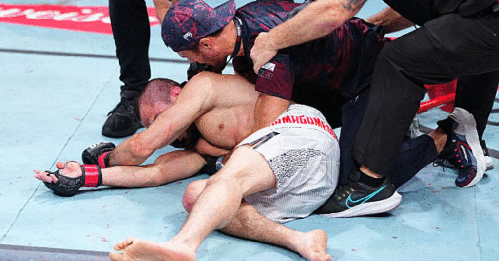 Merab Dvalishvili, Dillon Danis, Islam Makhachev, Jon Jones, Khamzat Chimaev And MMA Stars React To Umar Nurmagomedov’s Brutal KO Loss At UFC Shanghai Umar Nurmagomedov