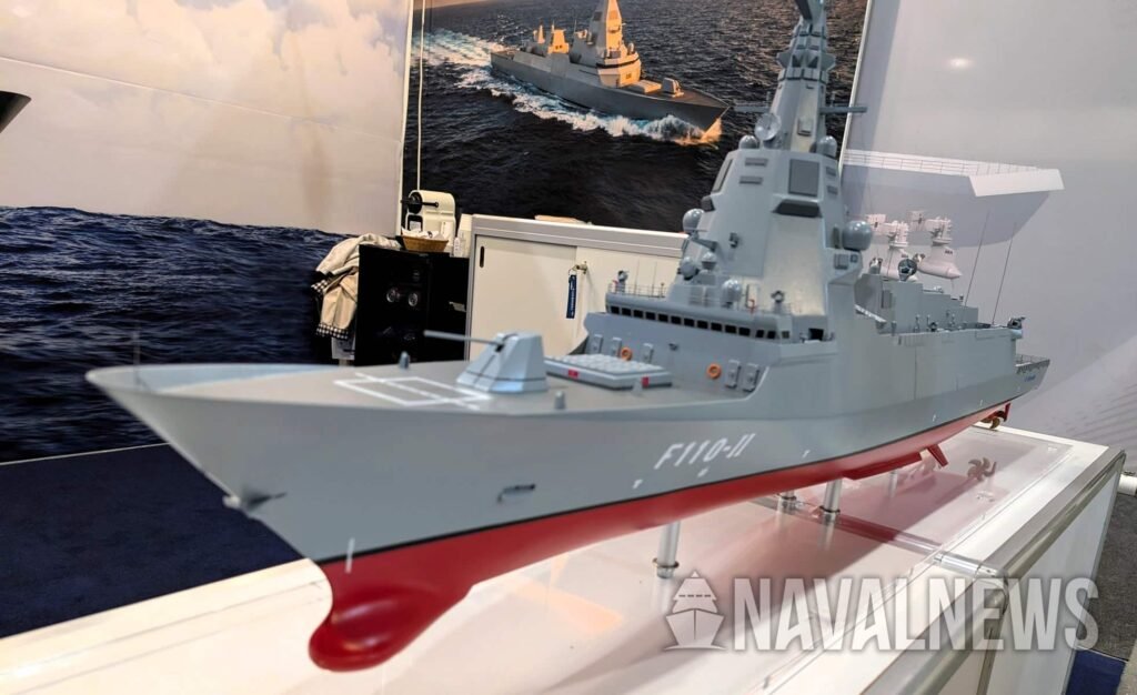 Navantia Unveils F-110 Flight II / IAMD Frigate F-110 Flight II IAMD