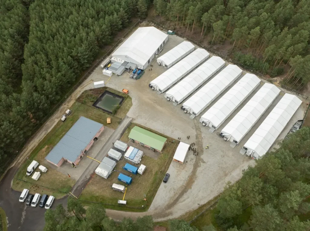 Rheinmetall receives first order for a modular camp G-CAP II SU: Rheinmetall receives first order for a modular camp. (Photo:Rheinmetall)