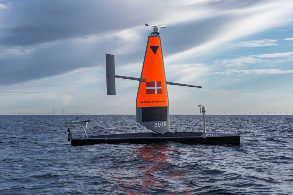 [Photo: Courtesy Saildrone. Copyright 2026 SAILDRONE]