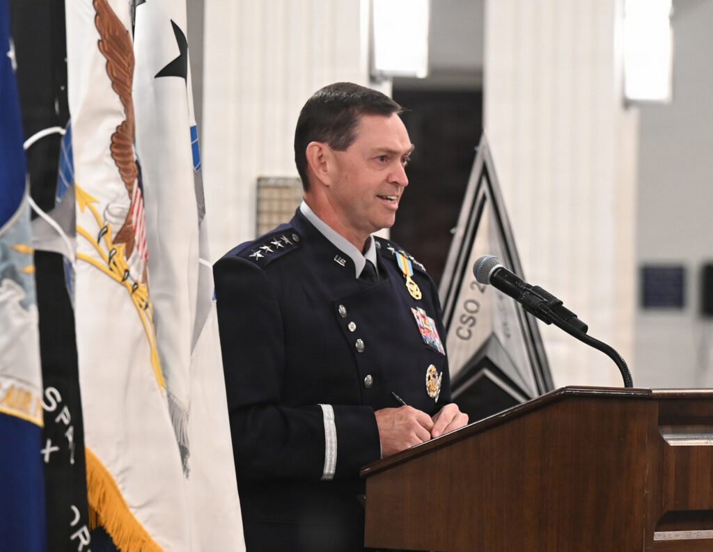 Saltzman Prepares to Leave ‘Battle-Tested’ Space Force Saltzman Prepares to Leave ‘Battle-Tested’ Space Force