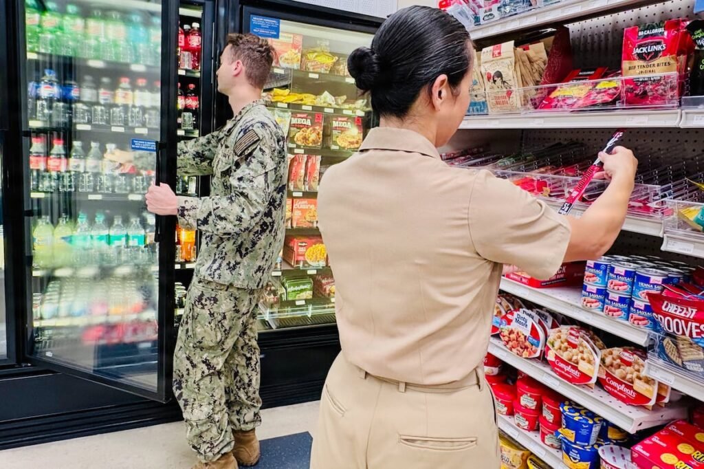 Service Khaki slacks featuring back pockets now available to female sailors Service Khaki slacks featuring back pockets now available to female sailors