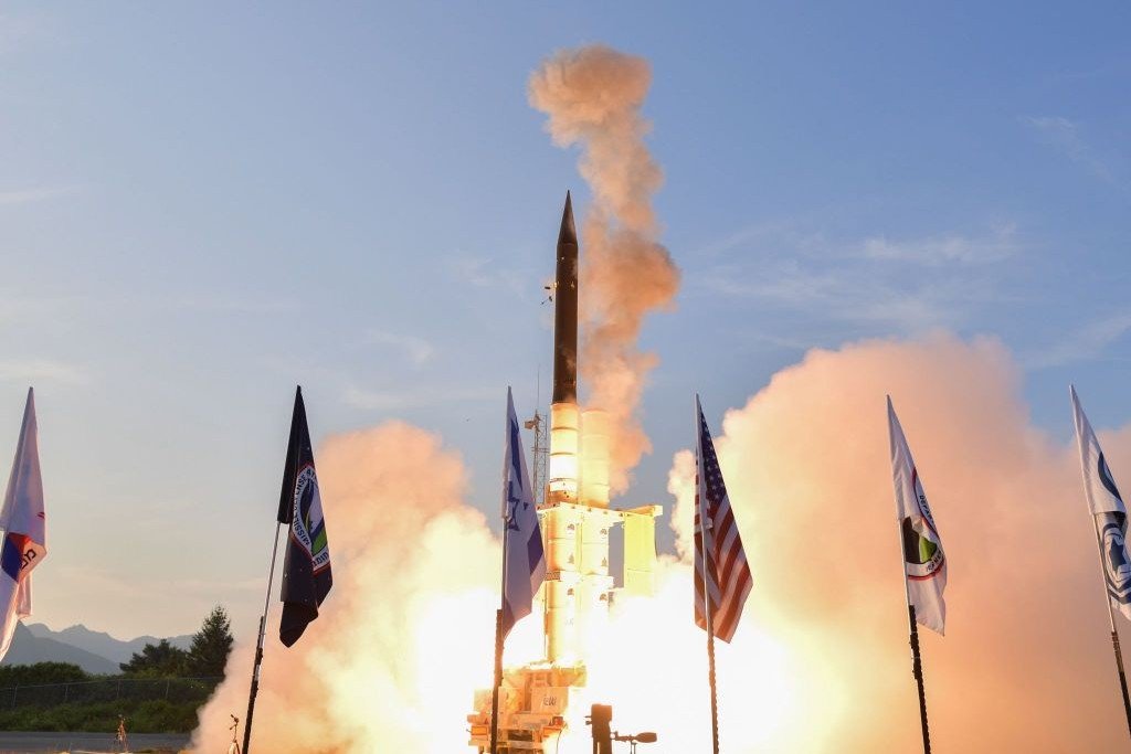 Successful launch test of the Arrow weapon system Successful launch test of the Arrow weapon system