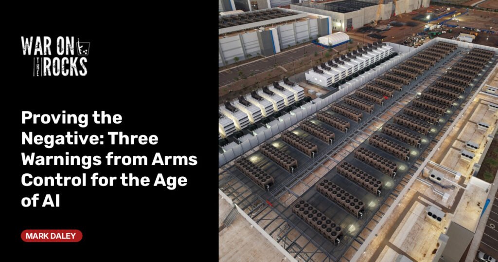 Three Warnings from Arms Control for the Age of AI