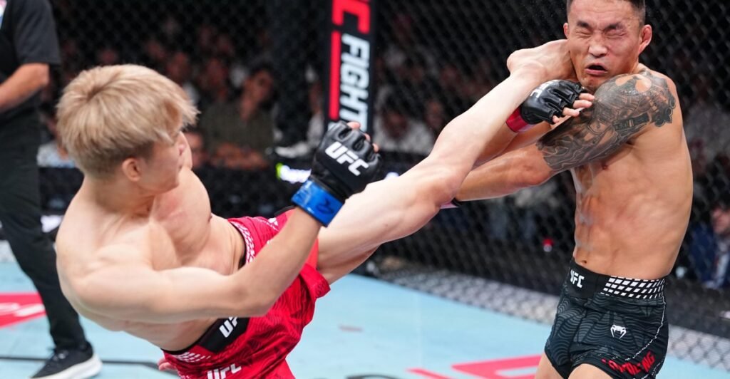 UFC Shanghai Highlights! Kai Asakura Slices Through Aoriqileng With Brutal Head Kick TKO UFC Shanghai Highlights! Kai Asakura Slices Through Aoriqileng With Brutal Head Kick TKO