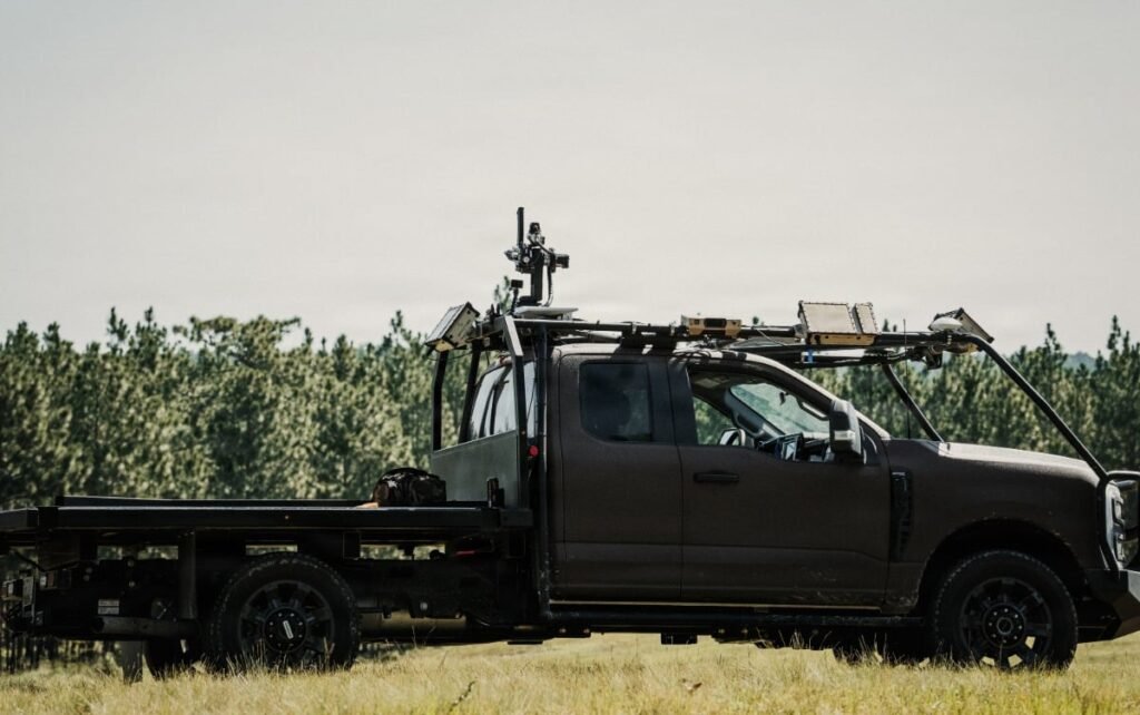 U.S. Army tests self-driving truck with drone-killing turret U.S. Army tests self-driving truck with drone-killing turret