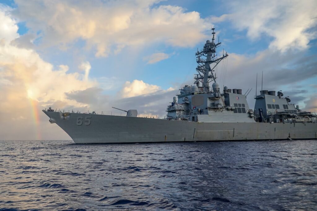 US Navy destroyer spent 4 days without power in South China Sea US Navy destroyer spent 4 days without power in South China Sea