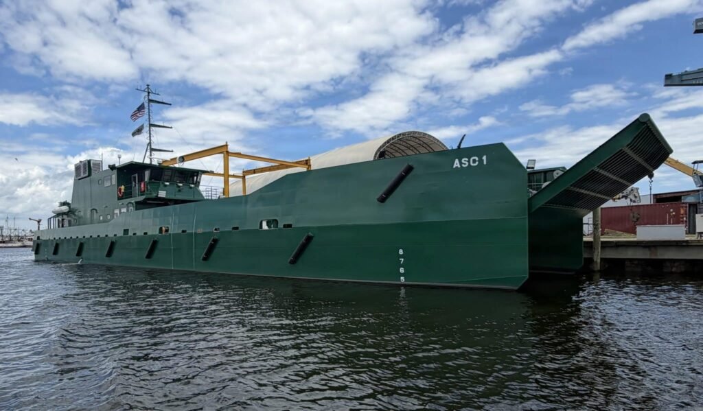 U.S. Marine Corps Accepts First Australian-Designed Ancillary Surface Craft Prototype