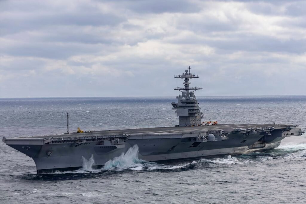 USS John F. Kennedy completes acceptance sea trials USS John F. Kennedy completes acceptance sea trials