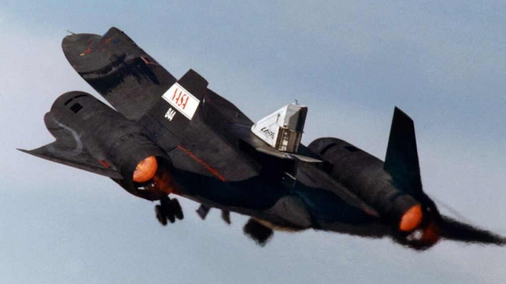An SR-71 Blackbird Has Vanished An SR-71 Blackbird Has Vanished
