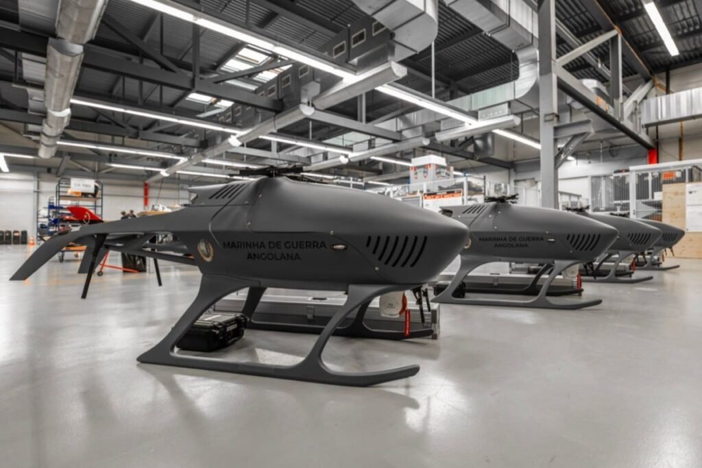 Angola takes delivery of six Swiss-made HT-100 drones Angola takes delivery of six Swiss-made HT-100 drones