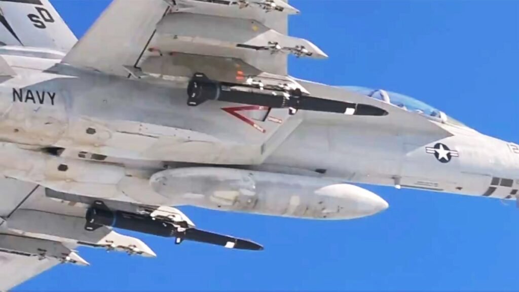 Blackbeard Hypersonic Missile Seen Flying On F/A-18 Super Hornet For The First Time