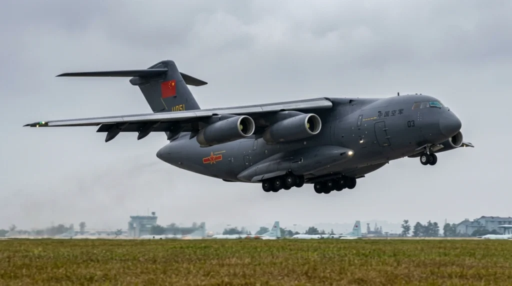 China’s Formidable Strategic Airlift Force Xi’an Y-20 Kunpeng