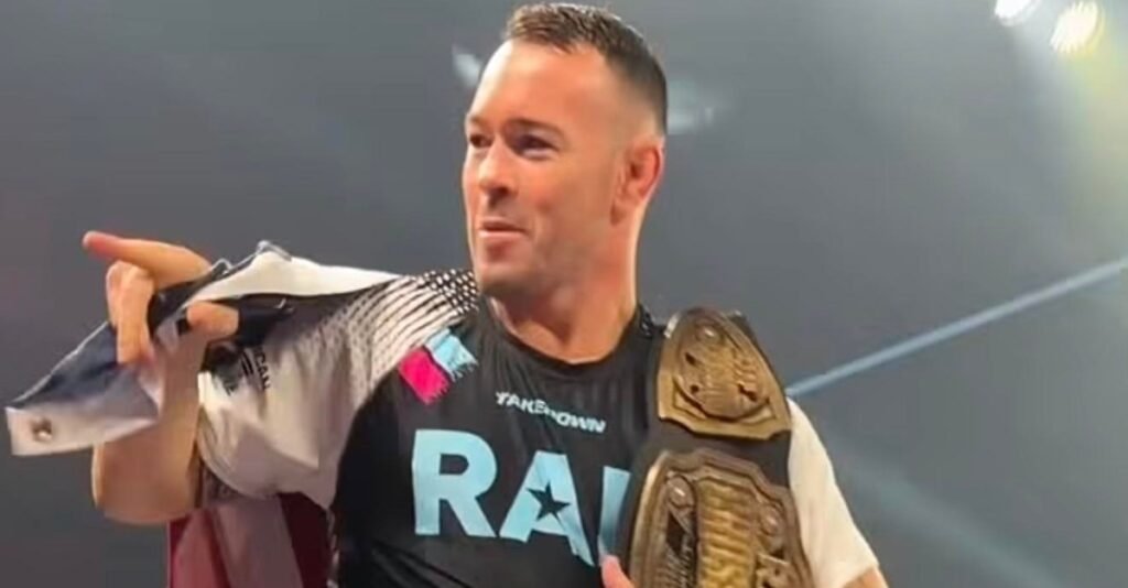 Colby Covington makes quick work of Belal Muhammad with shutout victory in RAF 13 main event Colby Covington makes quick work of Belal Muhammad with shutout victory in RAF 13 main event